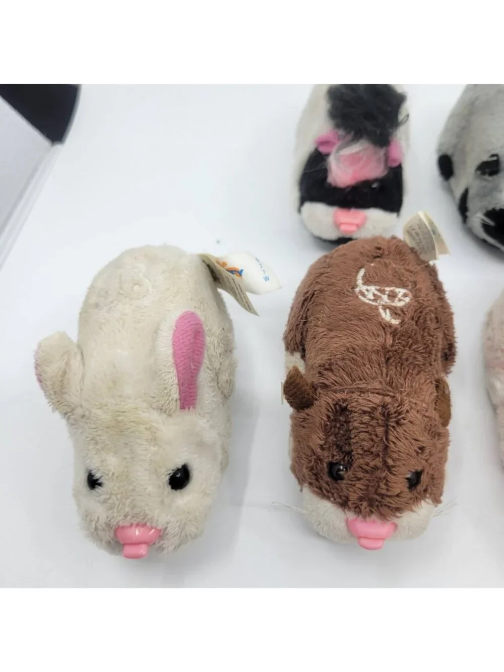 Zhu Zhu Pets Robotic Hamster Lot Cepia 14 Piece Mixed Colors Tested & WORKS